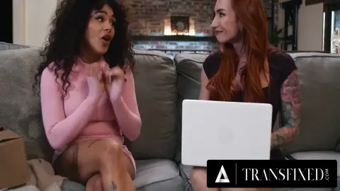 Redhead Milf Sophia Lockes Milf Lips Cum Swap With Colleague Eva Maxim After Hot Fuck 15 Min