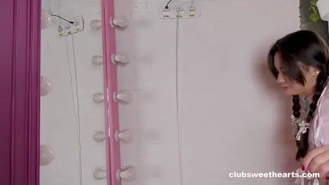 Amelia Plays With Her Perky Tits With Amelia Ost