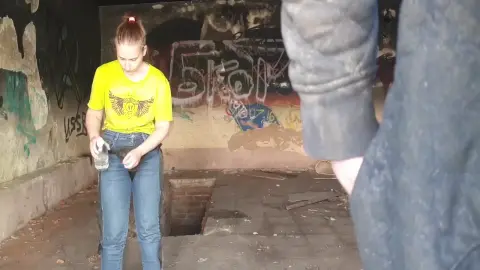 Sasha Earth, Mistress Anastasia And Anastasia Mistress - Outdoor Without Mercy Fucked Strapon In The Ass In The Forest Dangerous Public In Abandoned Building