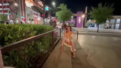 Nicole Niagara - Filmed Being A Slut In Front Of Strangers Solo Car Fun