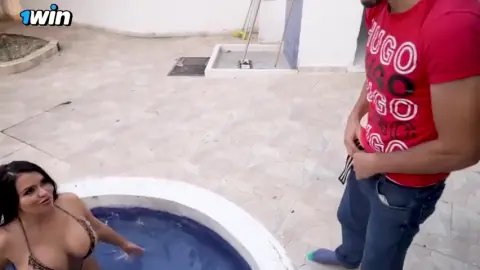 Cleaning Lady Falls In Pool