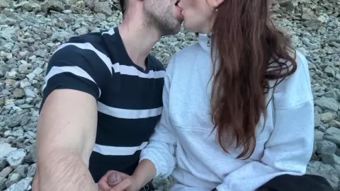 My Evening Ended With Me Getting Doggy-fucked On The Beach And Having Cum In My Panties