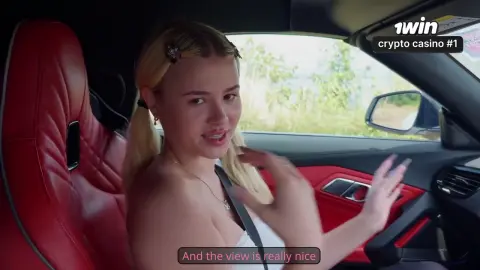 Little Slut Decided To Show Her Pussy In The Car And Was Fucked In The Street