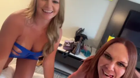 Two Hot Milf Pornstars Team Up To Give Lucky Fan Double Bj Sammies World With Fan Bangs And Brianna Brooks