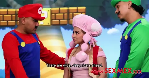 THE BROS' TRICKS TO FUCK TOADETTE . NICOLE ZURICH