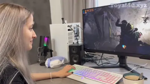 Beautiful Busty Blonde Gamer Teen Fucked Hard And Creampied (18+)