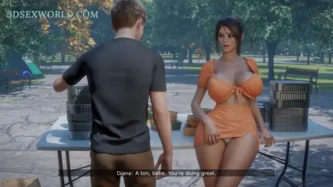 Slutty Wife goes out to Hunt BBC People to Fulfill her Sexual Fanatics PT.1 (3D Anime) New