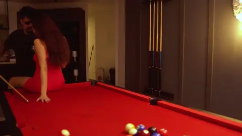 Inviting A Escort At My Free Day And Fuck Her Over The Pool Table