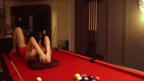 Inviting A Escort At My Free Day And Fuck Her Over The Pool Table