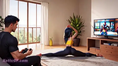 Yoga Session with Stepmom Took An Interesting Turn (Full AI Porn)