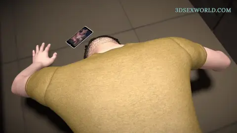 Crazy Threesome: Chubby Stepmom x BWC Stepson x BBC Neighbour (3D Animation)